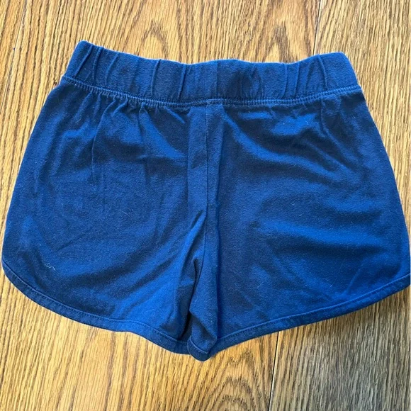 Navy Girls Size 7/8 Shorts with Tropical Print - Picture 5 of 5
